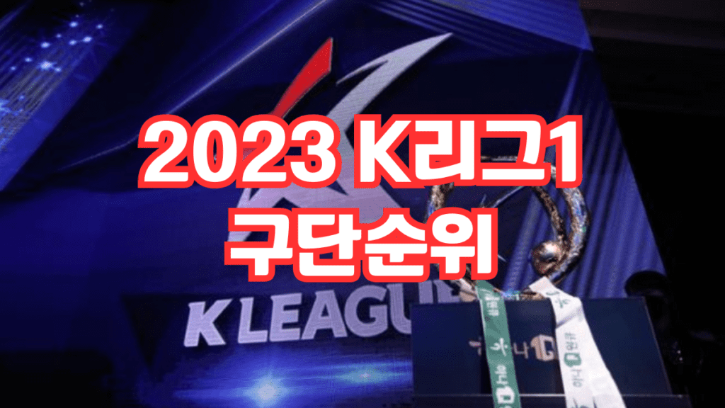 2023 K리그1 구단순위