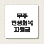 무주 민생회복지원금