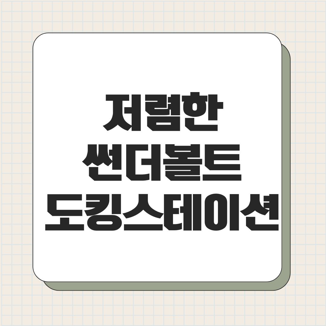 저렴한 썬더볼트 도킹스테이션